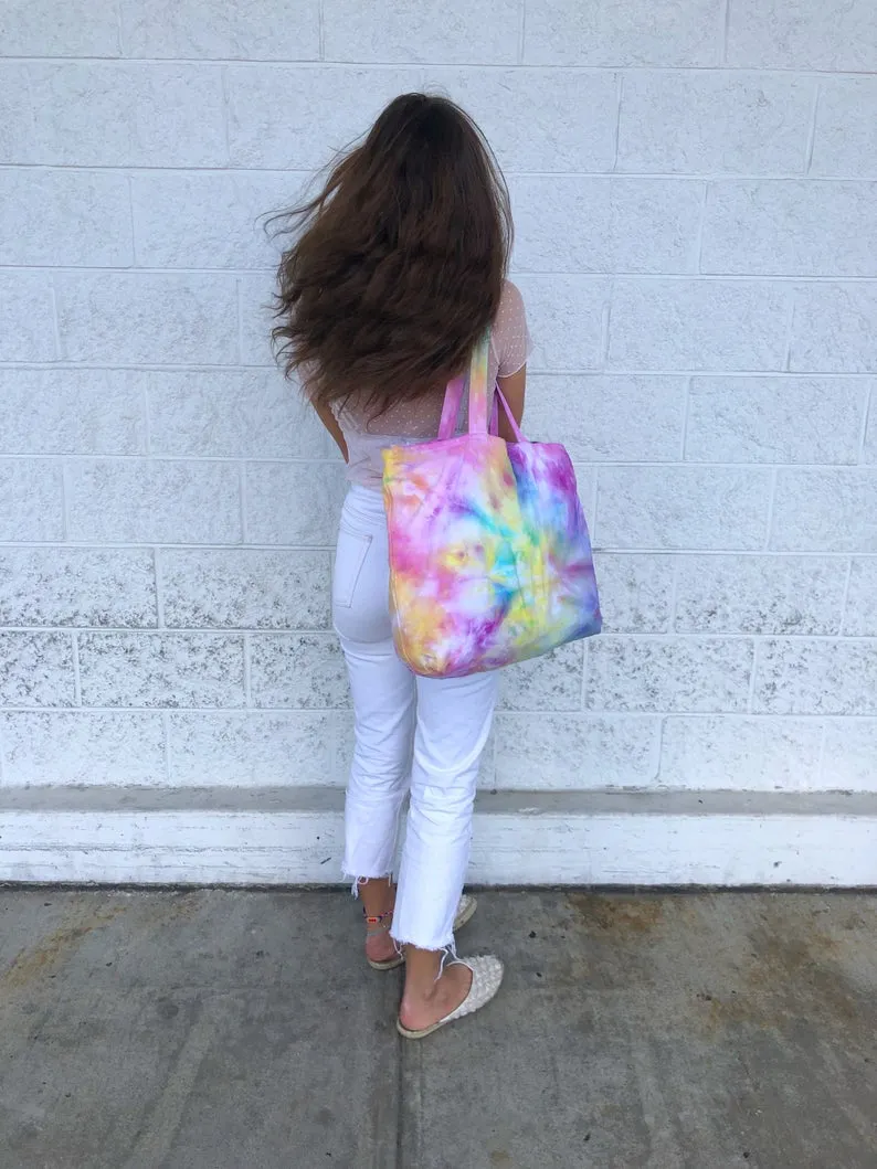 GIRLS TRIP ♡ multie rainbow tote sold by BFFS & BABES product image thumbnail 5