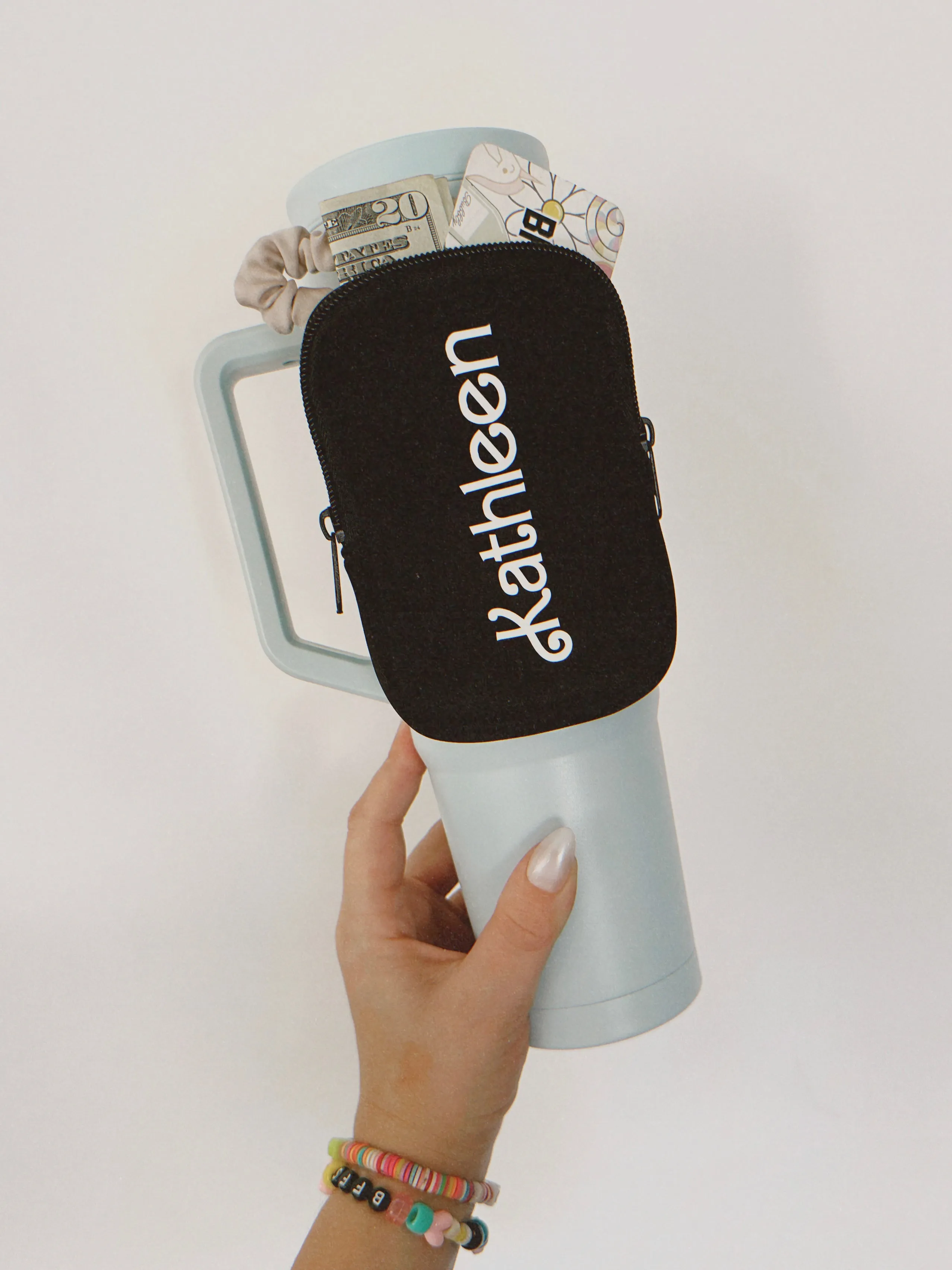 BOTTLE BFF ♡ customizable water bottle pouch sold by BFFS & BABES product image thumbnail 2