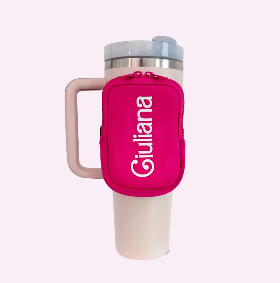BOTTLE BFF ♡ customizable water bottle pouch sold by BFFS & BABES