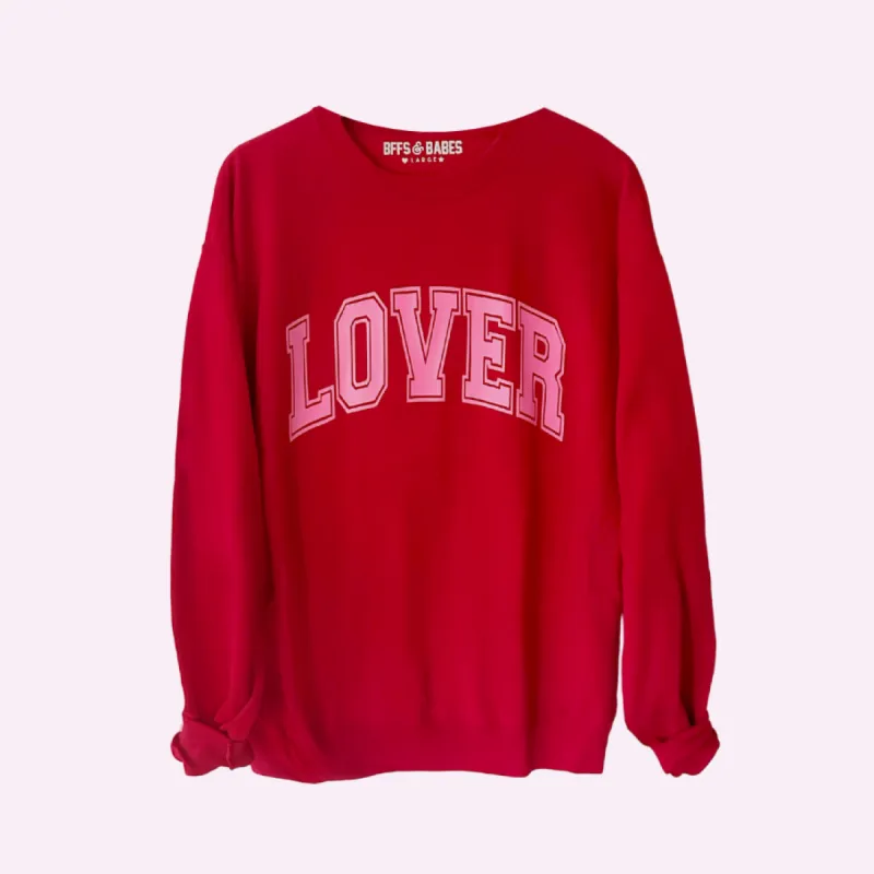 LOVER ♡ adult sweatshirt sold by BFFS & BABES
