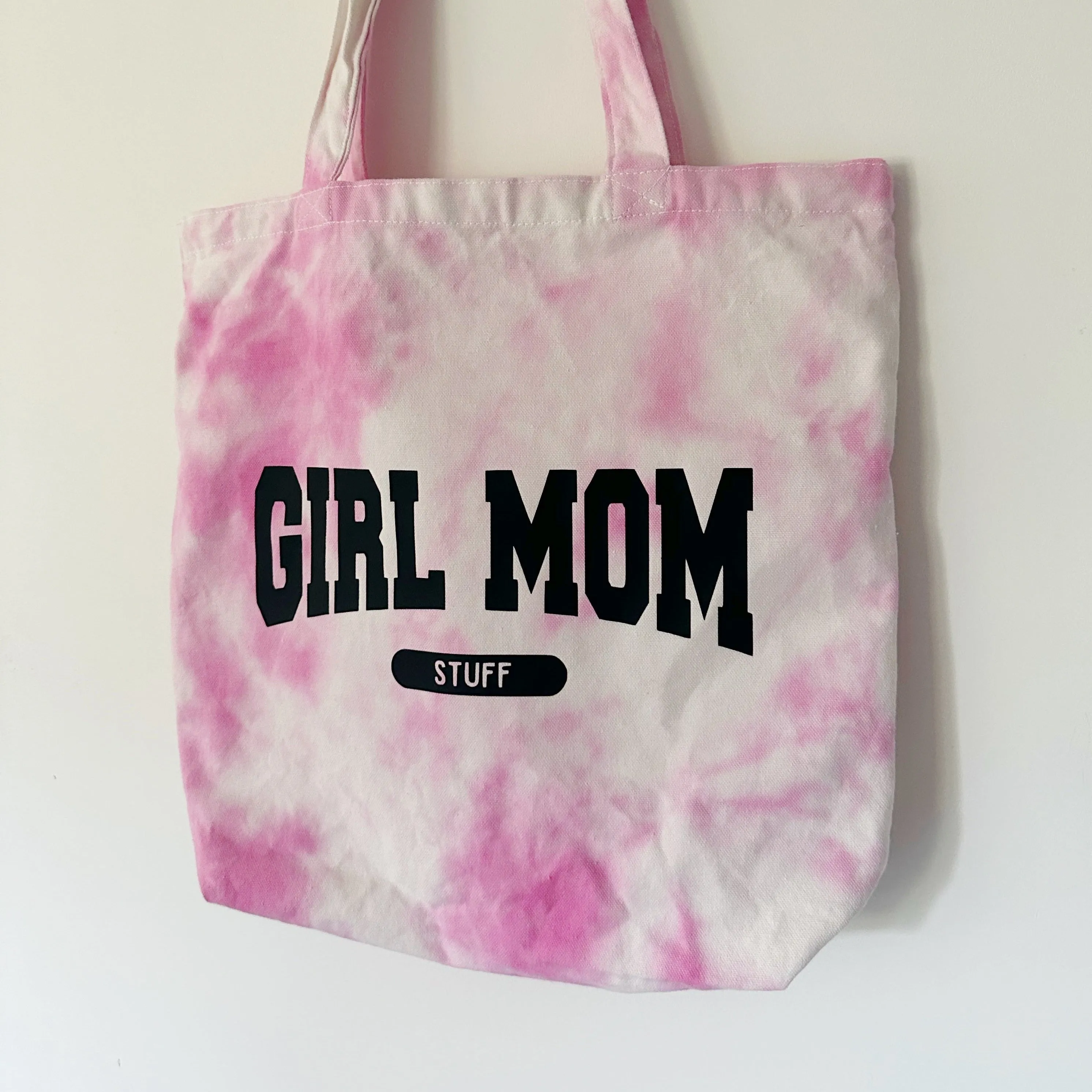 GIRL MOM STUFF ♡ tie-dye tote bag sold by BFFS & BABES product image thumbnail 2