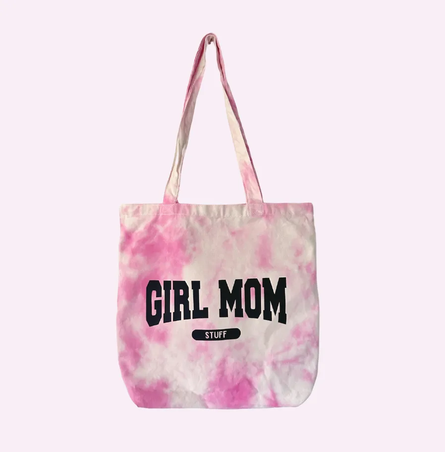GIRL MOM STUFF ♡ tie-dye tote bag sold by BFFS & BABES