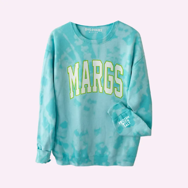 MARGS ♡ tie-dye sweatshirt with customizable cuff sold by BFFS & BABES