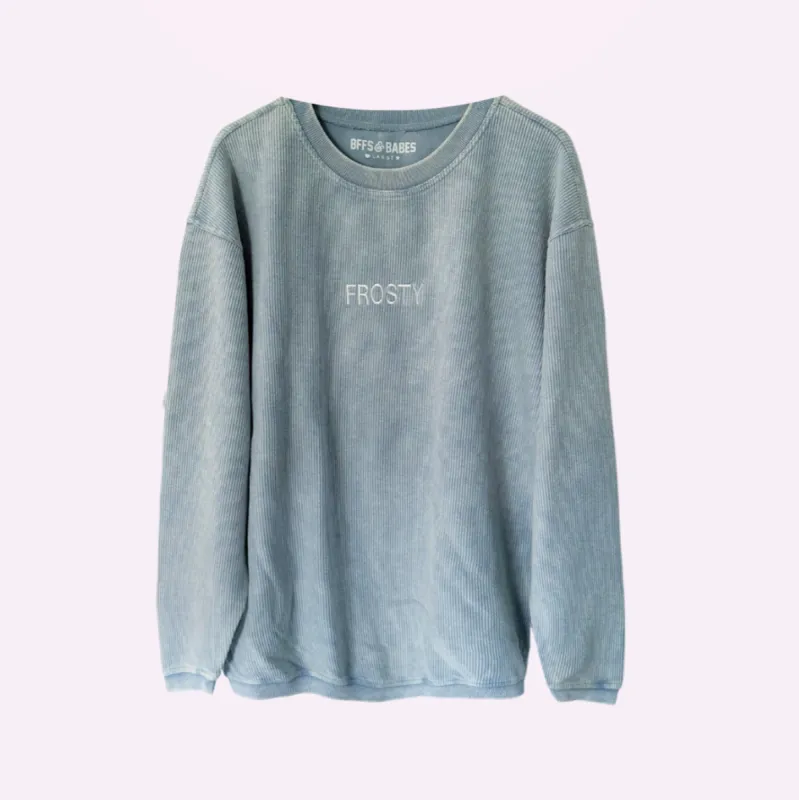 CUSTOM CORD STITCH ♡ personalizable corded sweatshirt sold by BFFS & BABES