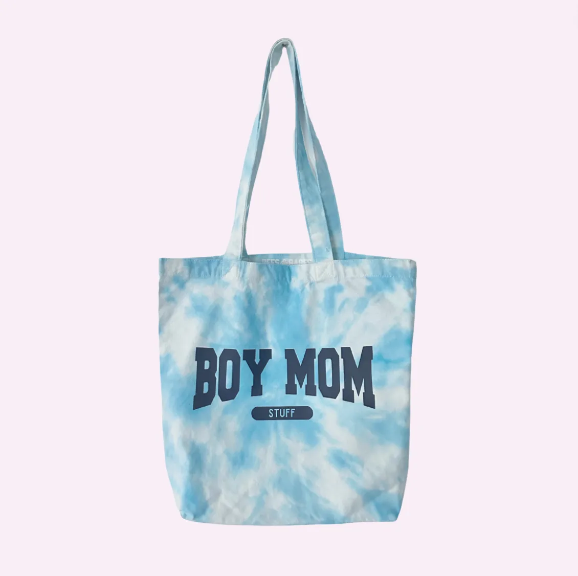 BOY MOM STUFF ♡ tie-dye tote bag sold by BFFS & BABES