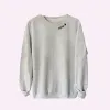 PAW STITCH ♡ gray custom embroidered sweatshirt with paw print sold by BFFS & BABES