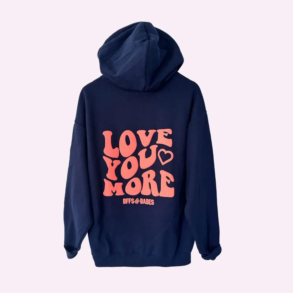 LOVE U MORE ♡ bubble print sweatshirt sold by BFFS & BABES product image thumbnail 4