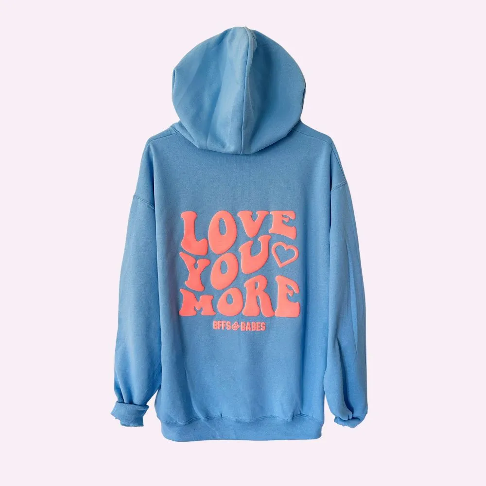 LOVE U MORE ♡ bubble print sweatshirt sold by BFFS & BABES