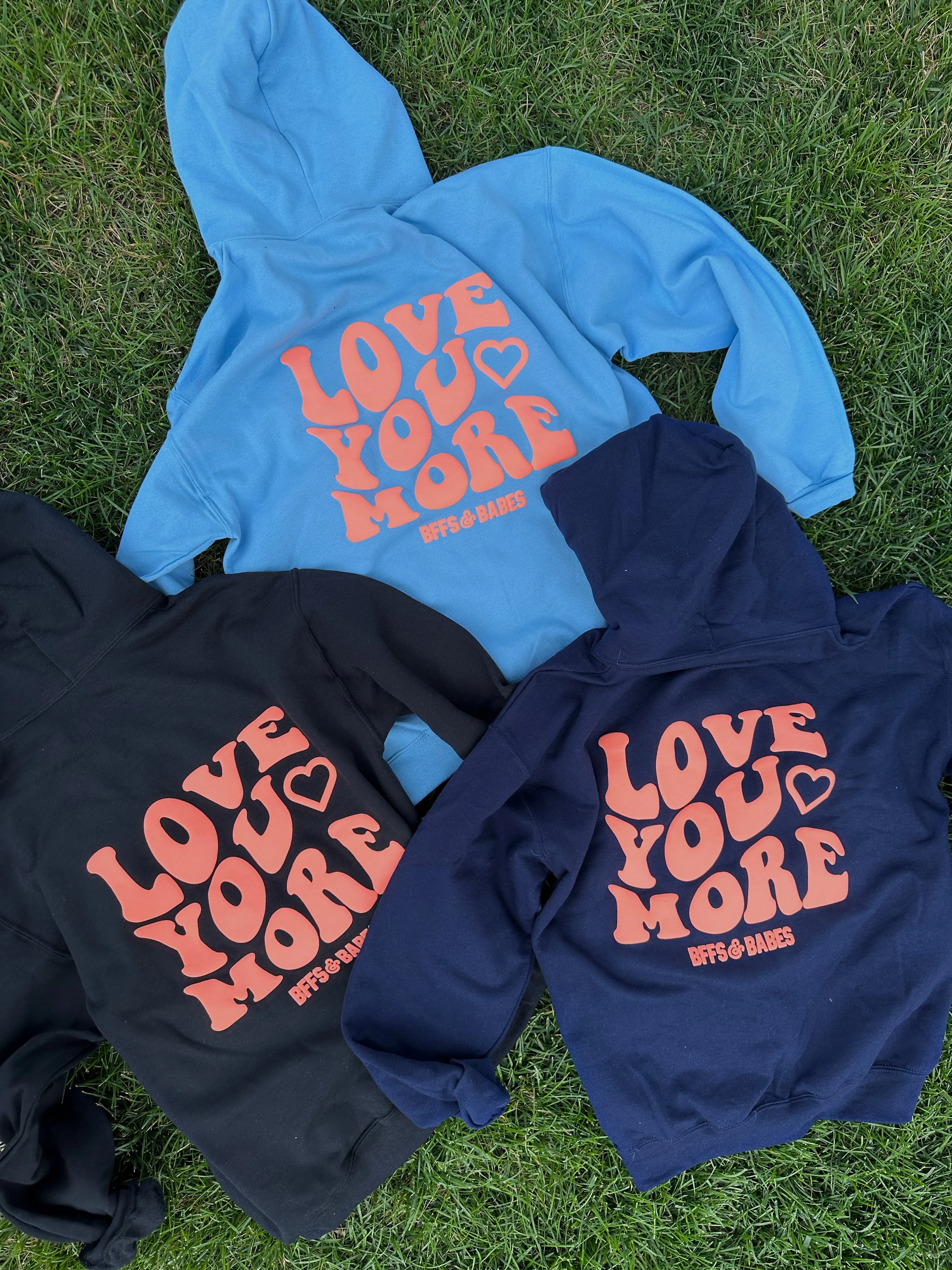 LOVE U MORE ♡ bubble print sweatshirt sold by BFFS & BABES product image thumbnail 2