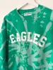 GO TEAM ♡ tie-dye sweatshirt - optional personalized cuff sold by BFFS & BABES