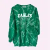 GO TEAM ♡ tie-dye sweatshirt - optional personalized cuff sold by BFFS & BABES
