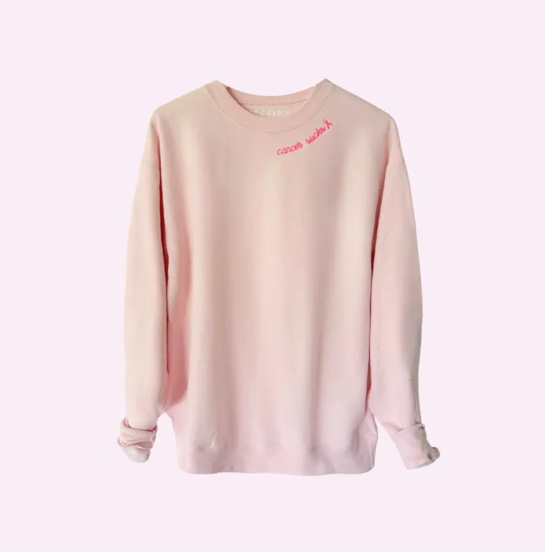 BCA CUSTOM STITCH ♡ personalizable collar ribbon sweatshirt sold by BFFS & BABES