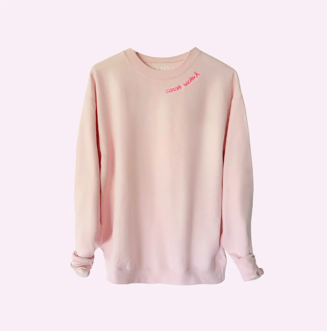 BCA CUSTOM STITCH ♡ personalizable collar ribbon sweatshirt sold by BFFS & BABES