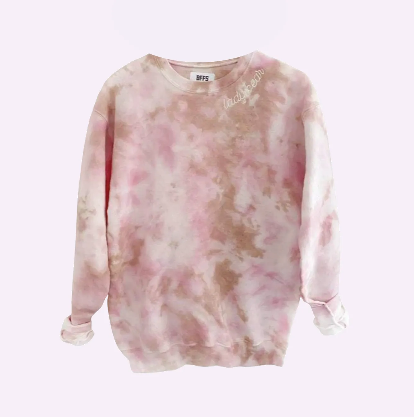 DUSTDYE ROSE STITCH ♡ adult sweatshirt sold by BFFS & BABES