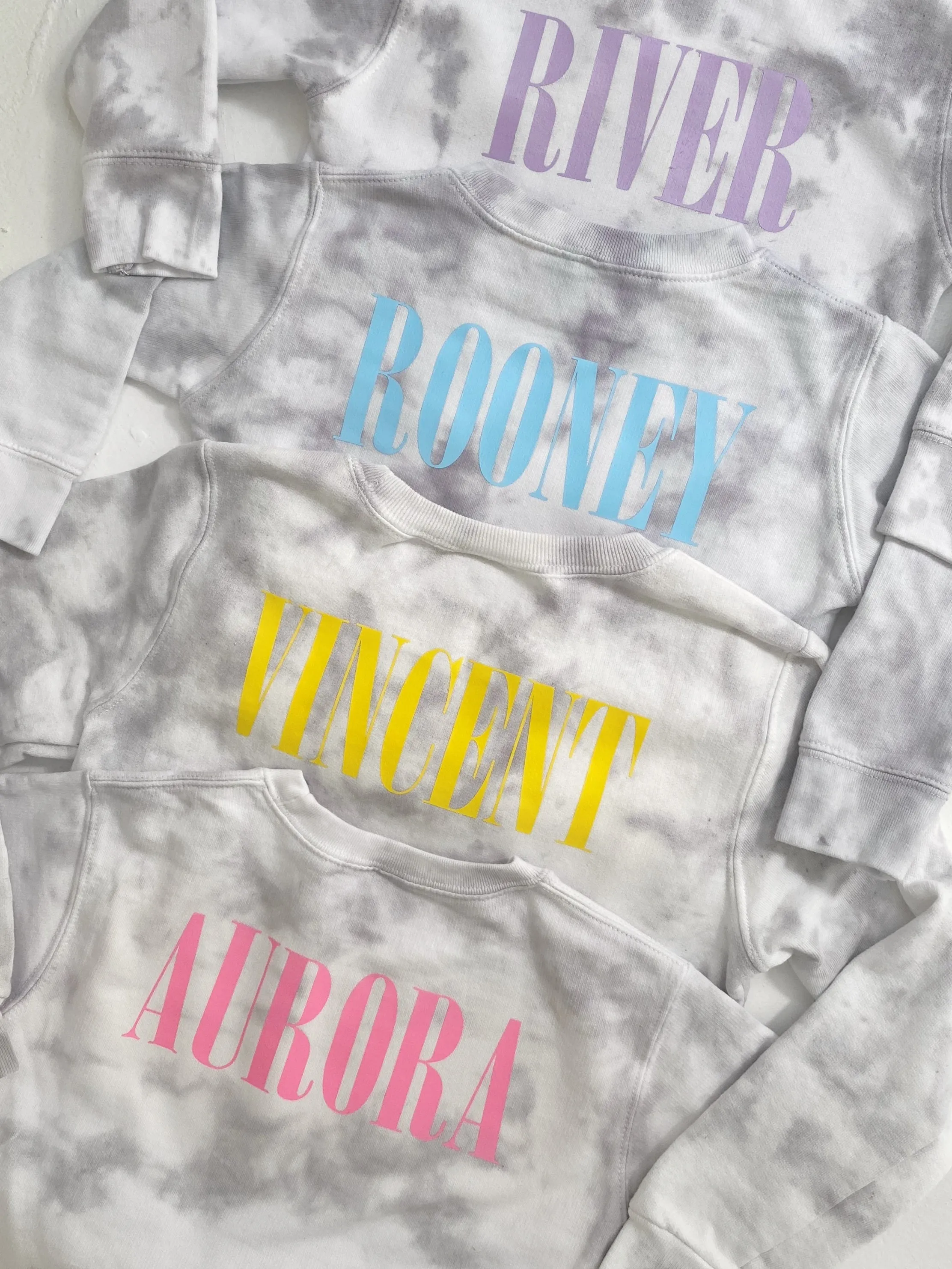 GLOW UP SWEATSHIRT ♡ smoke show tie-dye sweatshirt sold by BFFS & BABES product image thumbnail 4