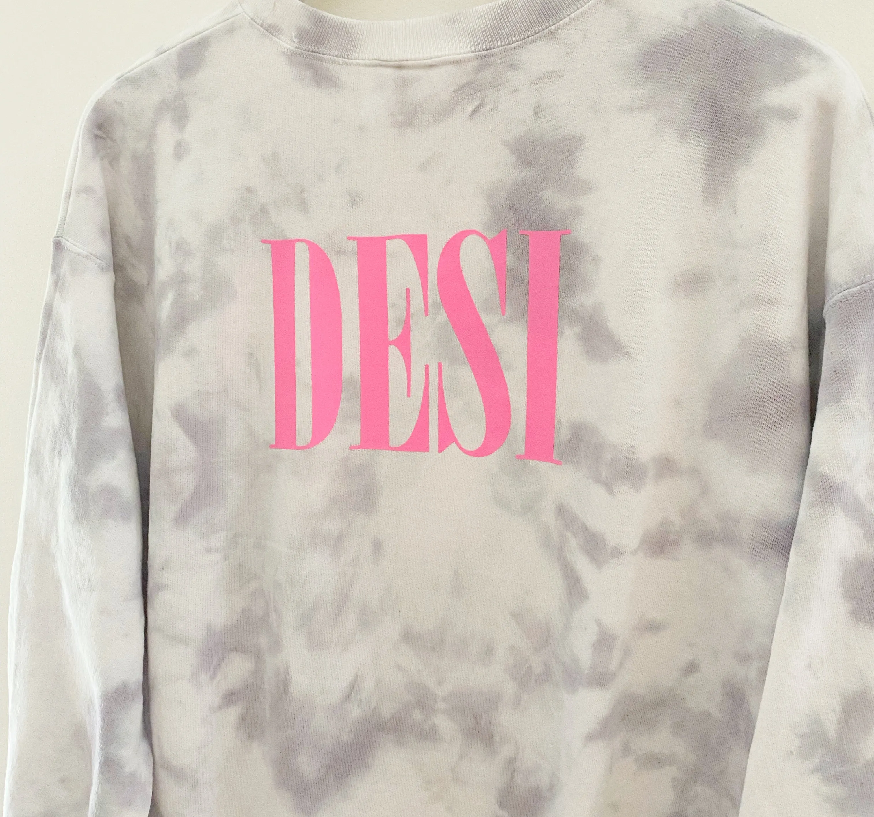 GLOW UP SWEATSHIRT ♡ smoke show tie-dye sweatshirt sold by BFFS & BABES product image thumbnail 3