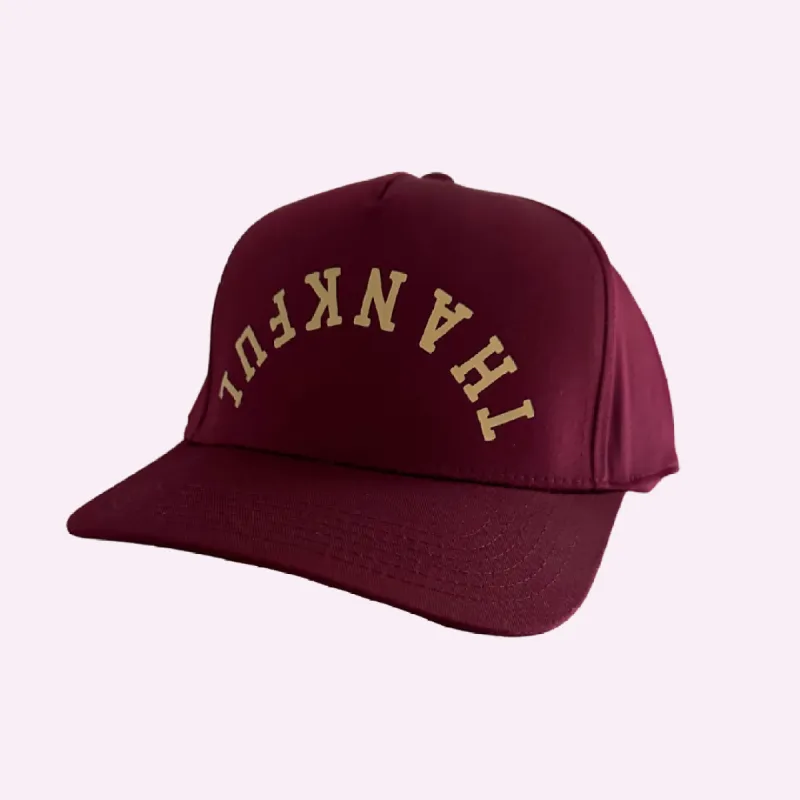 THANKFUL ♡ printed hat sold by BFFS & BABES