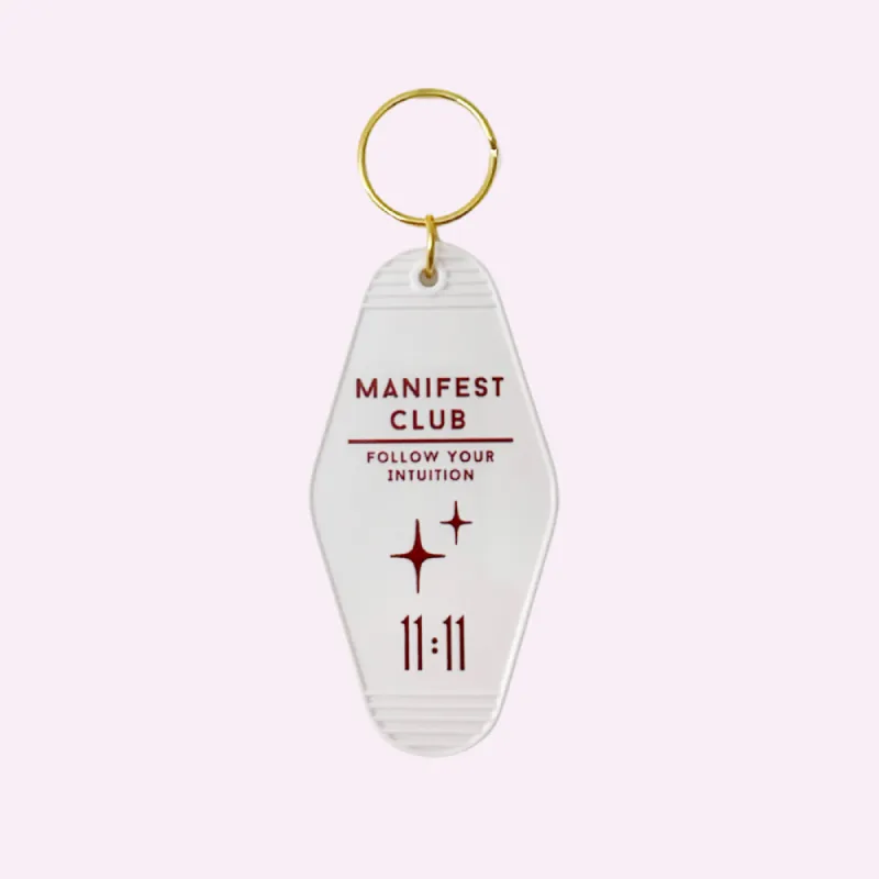 MANIFEST CLUB ♡ Jenna Crandall Collab keychain sold by BFFS & BABES