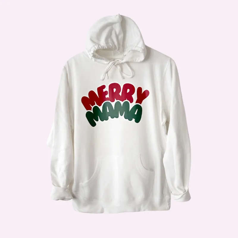 MERRY MAMA ♡ printed hoodie sold by BFFS & BABES