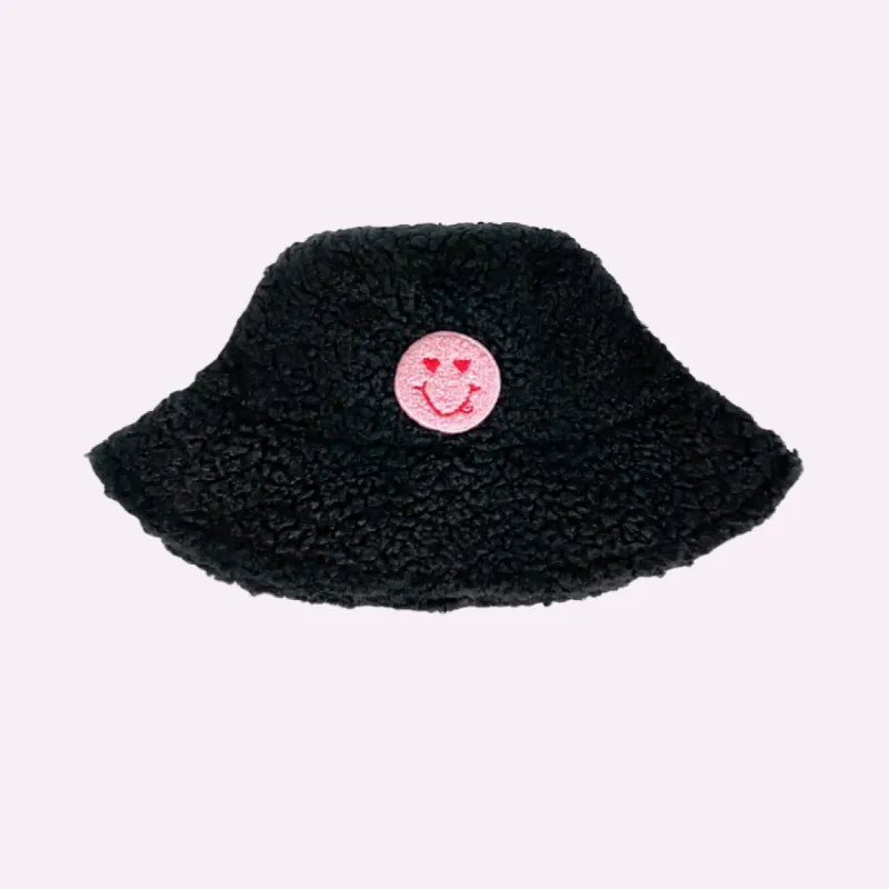 TEDDY BEAR BUCKET ♡ patched bucket hat sold by BFFS & BABES