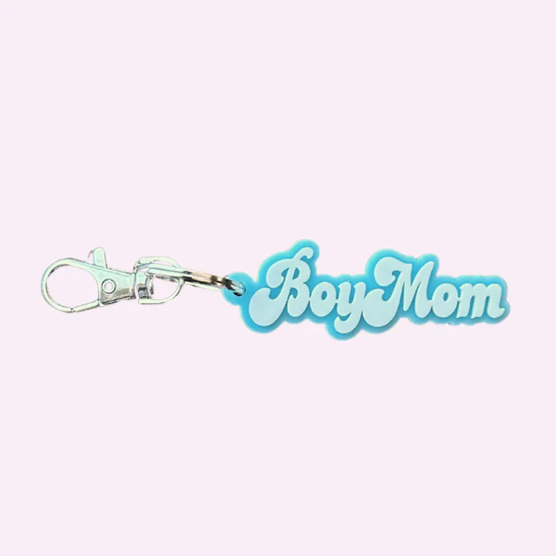 BOY MOM ♡ keychain sold by BFFS & BABES