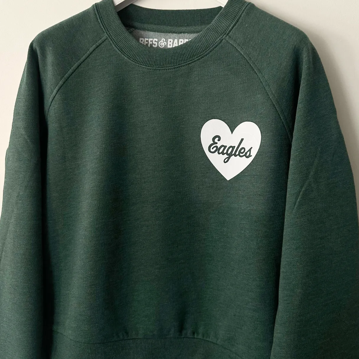 EAGLES CROP ♡ cropped sweatshirt sold by BFFS & BABES product image thumbnail 4