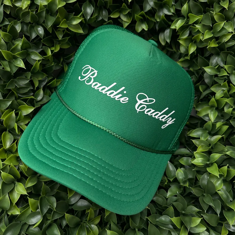 BADDIE CADDY ♡ printed trucker hat sold by BFFS & BABES product image thumbnail 2