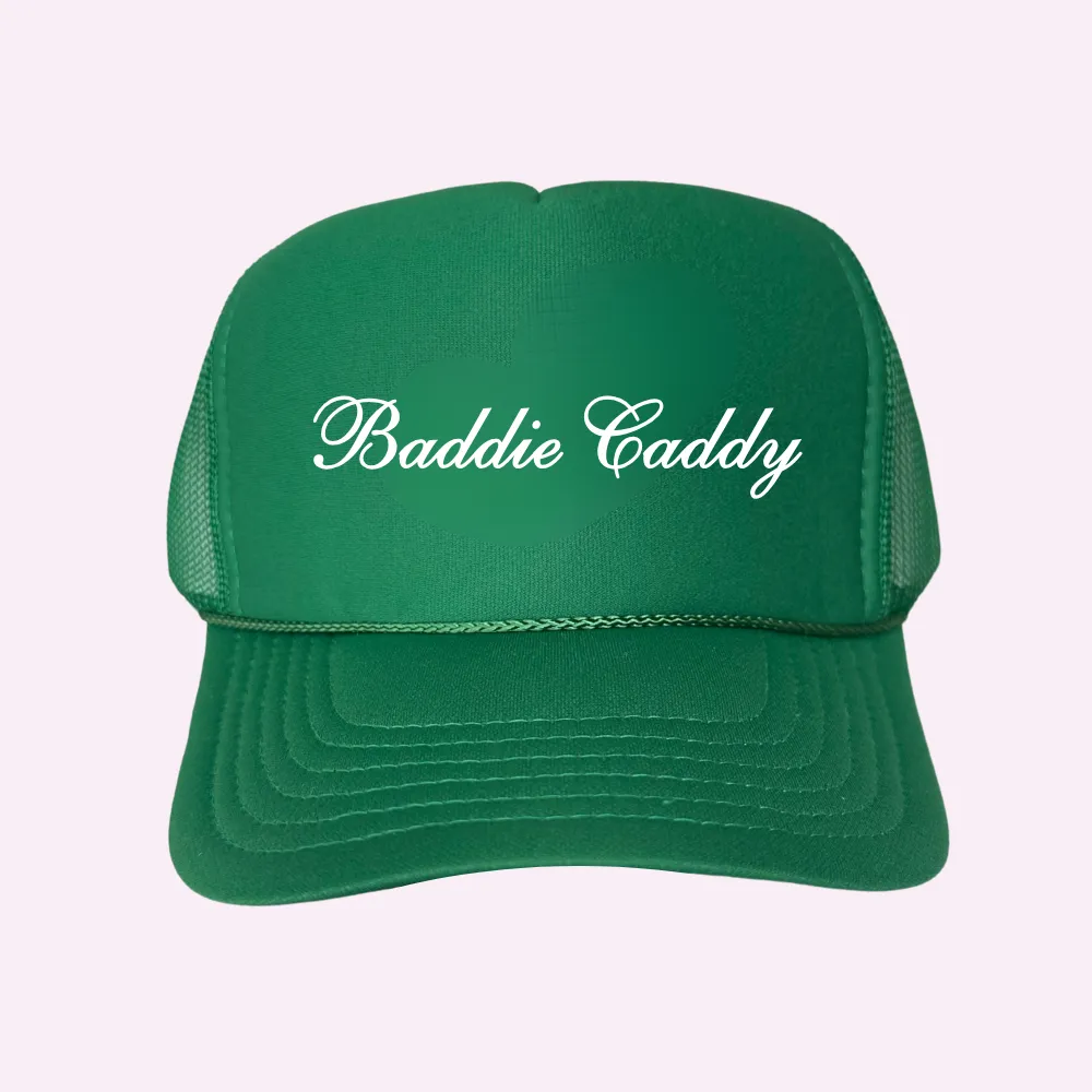 BADDIE CADDY ♡ printed trucker hat sold by BFFS & BABES