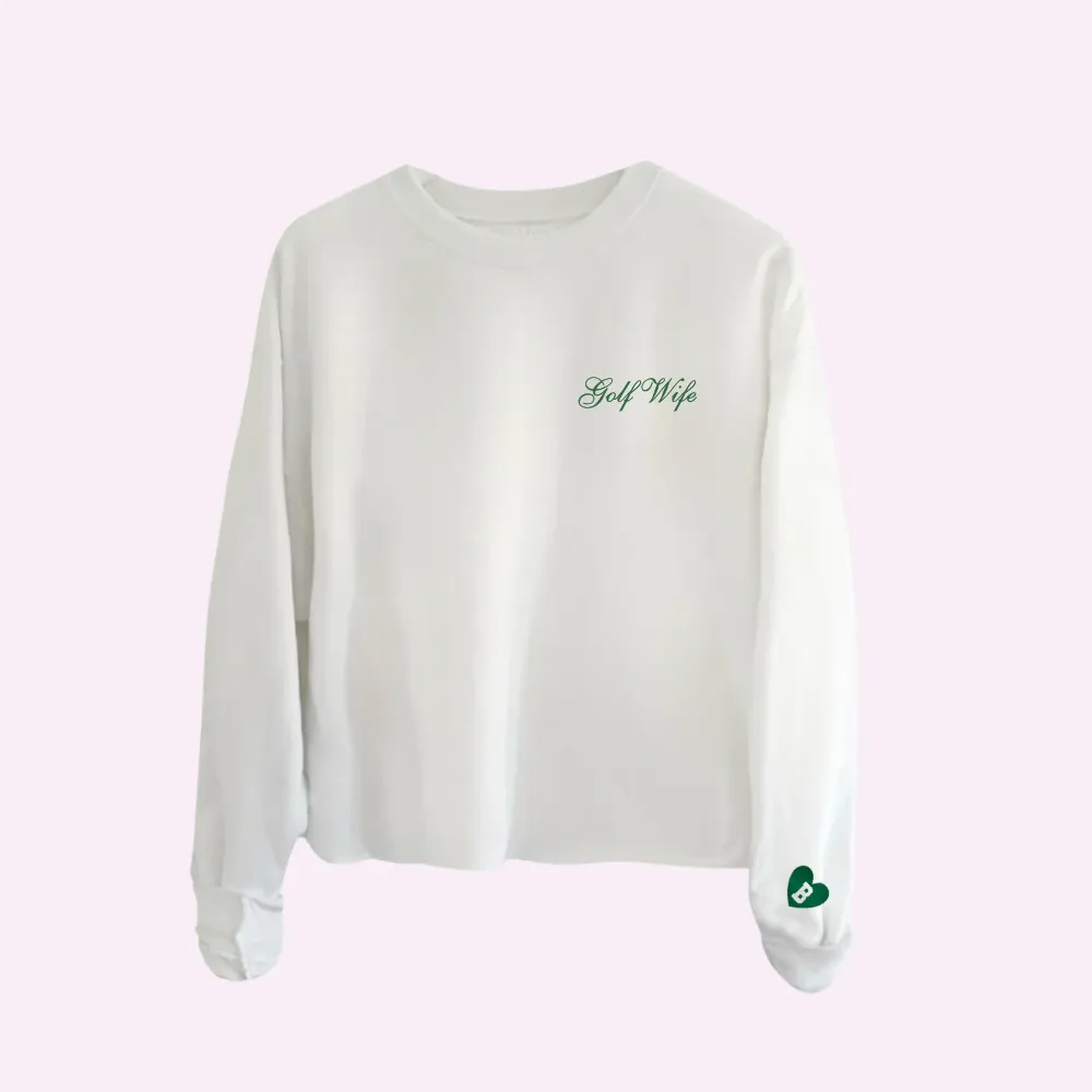GOLF WIFE ♡ personalized sweatshirt sold by BFFS & BABES