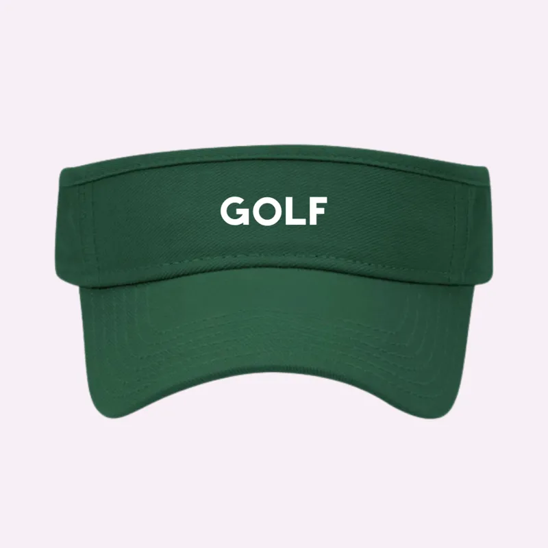 GOLF ♡ printed visor sold by BFFS & BABES