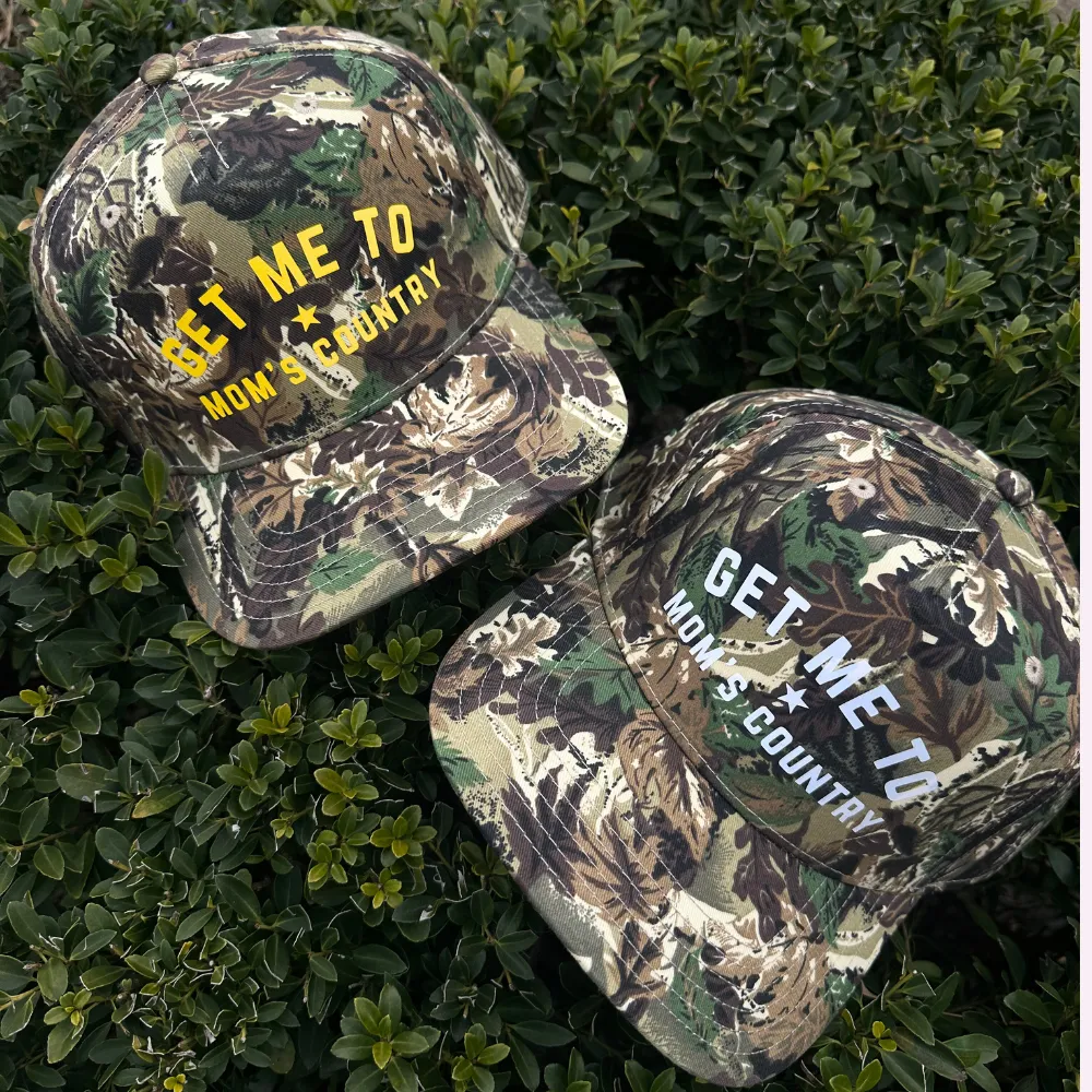 MOM'S COUNTRY ♡ printed camo hat sold by BFFS & BABES product image thumbnail 2