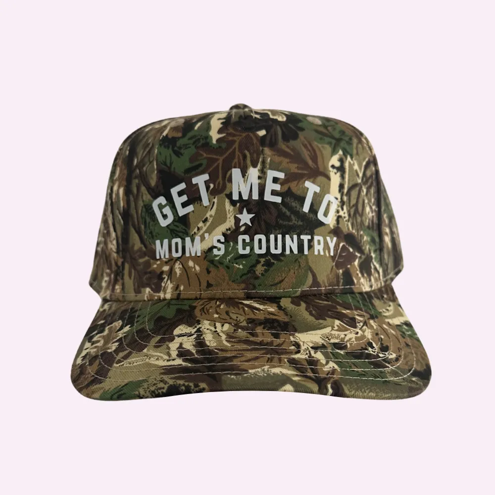 MOM'S COUNTRY ♡ printed camo hat sold by BFFS & BABES product image thumbnail 3