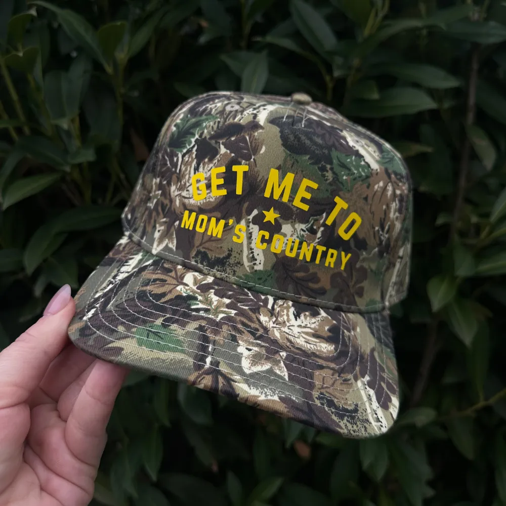 MOM'S COUNTRY ♡ printed camo hat sold by BFFS & BABES product image thumbnail 4
