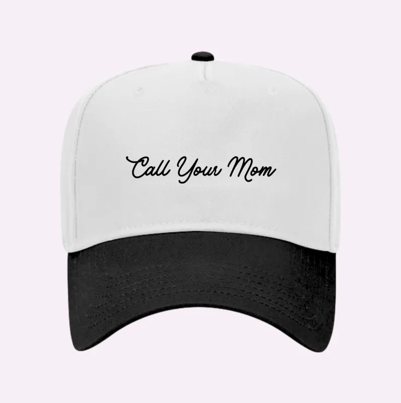 CALL YOUR MOM ♡ printed hat sold by BFFS & BABES