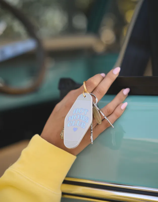 HOT MOMS CLUB ♡ x Jena Sims keychain sold by BFFS & BABES