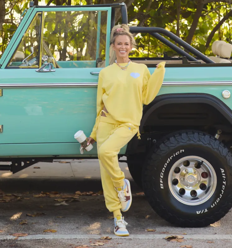 HOT MOMS CLUB ♡ x Jena Sims joggers sold by BFFS & BABES