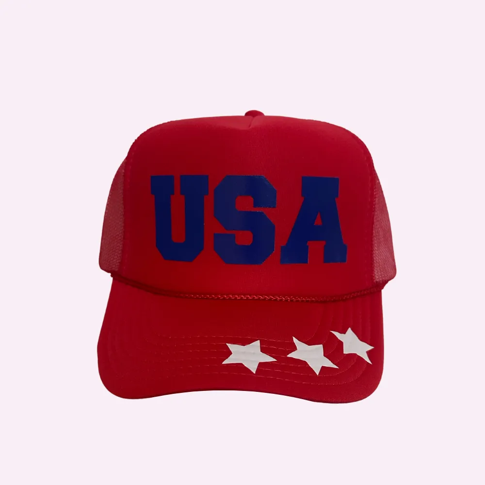 USA ♡ trucker hat sold by BFFS & BABES