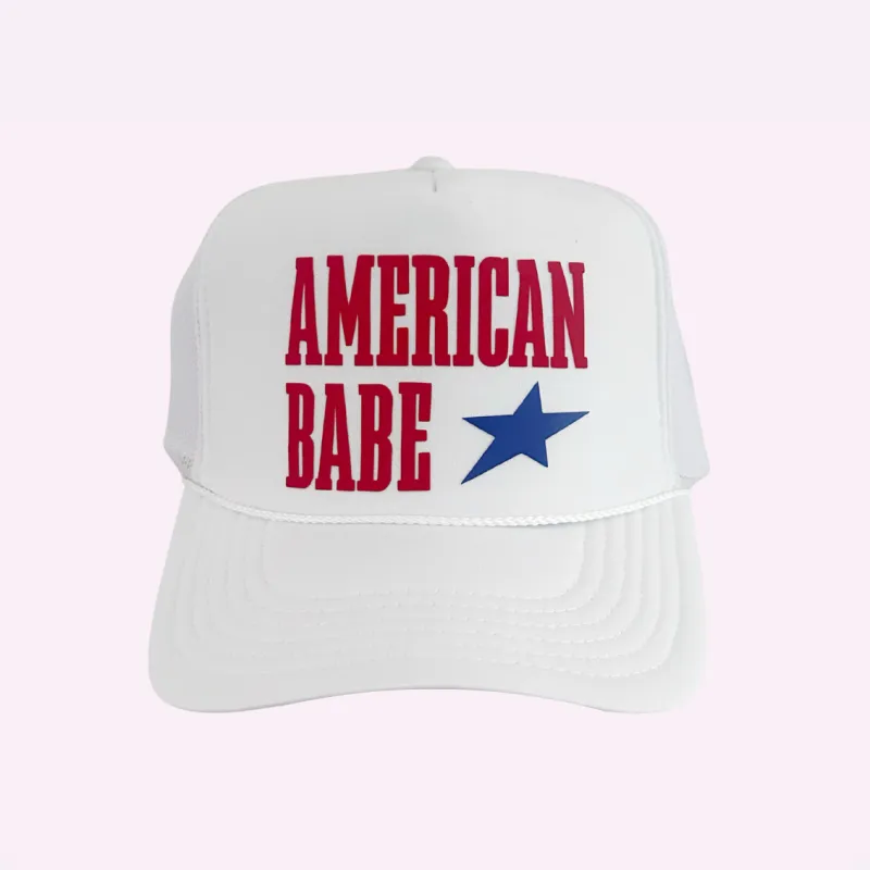AMERICAN BABE ♡ trucker hat sold by BFFS & BABES