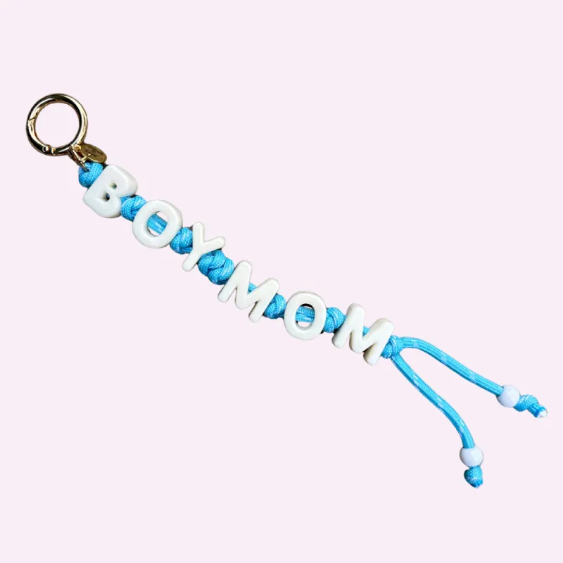BOY MOM ♡ bag charm sold by BFFS & BABES