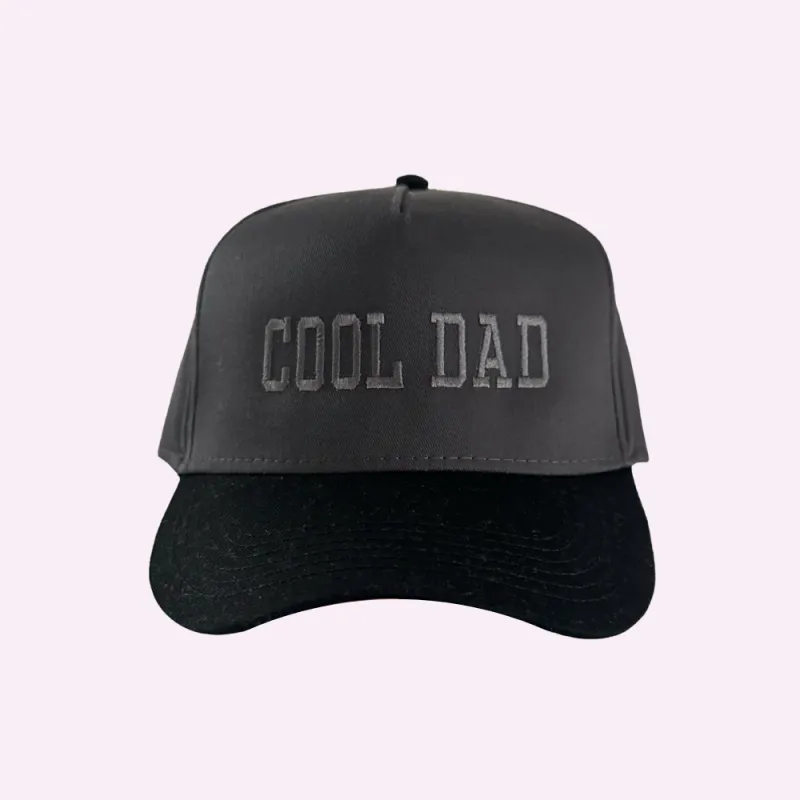 COOL DAD ♡ colorblock embroidered classic hat sold by BFFS & BABES