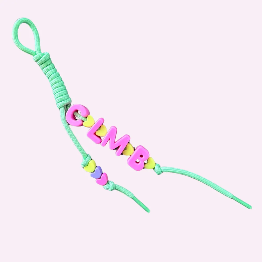 CUSTOM GREEN CHARMIE ♡ personalizable bag charm sold by BFFS & BABES