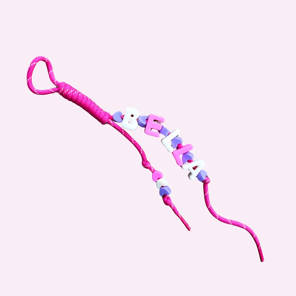 CUSTOM PINK CHARMIE ♡ personalizable bag charm sold by BFFS & BABES product image thumbnail 5