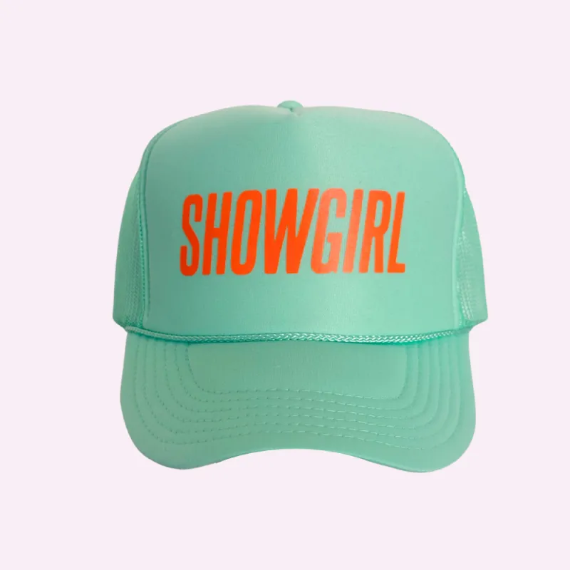 SHOWGIRL ♡ customizable trucker hat sold by BFFS & BABES