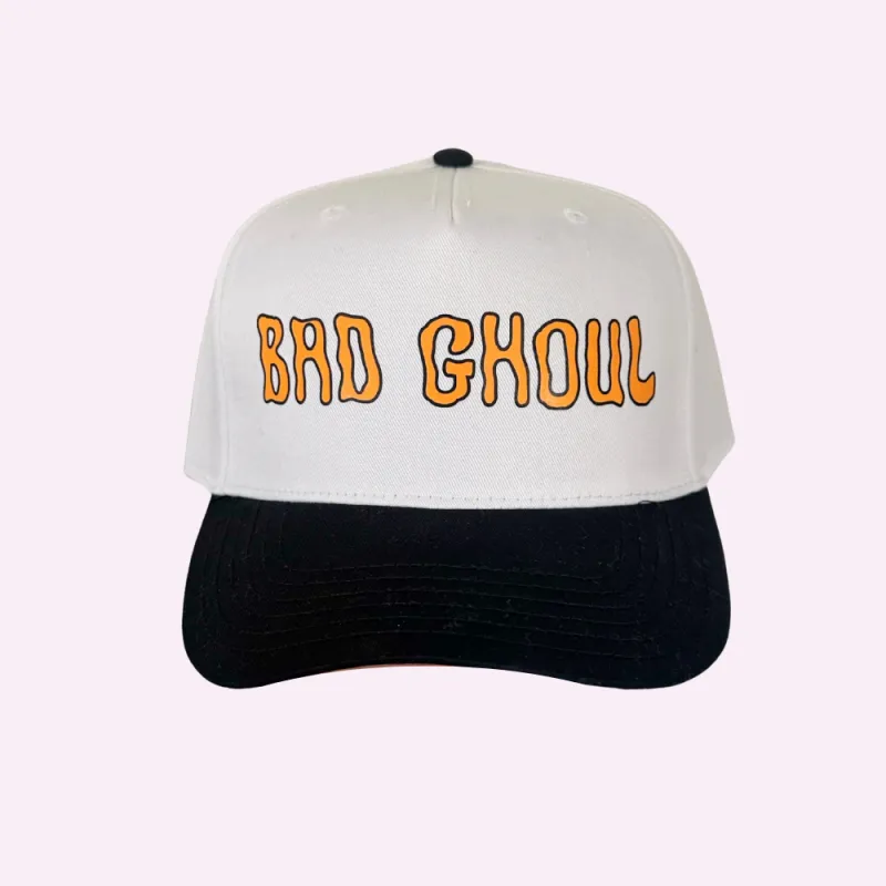 BAD GHOUL ♡ printed trucker hat made by BFFS & BABES