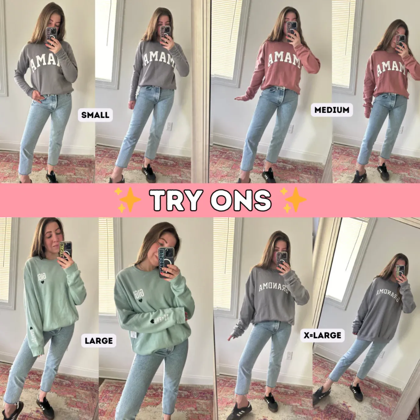 LOVE ON THE CUFF ♡ build your own varsity sweatshirt with personalized cuff sold by BFFS & BABES product image thumbnail 5