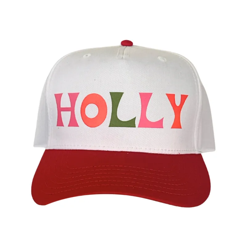 HOLLY HAT ♡ printed hat sold by BFFS & BABES