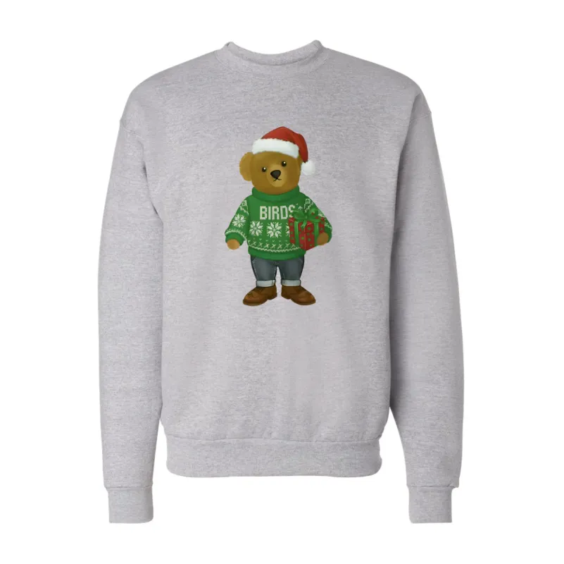 BIRDS CHRISTMAS ♡ holiday printed sweatshirt made by BFFS & BABES