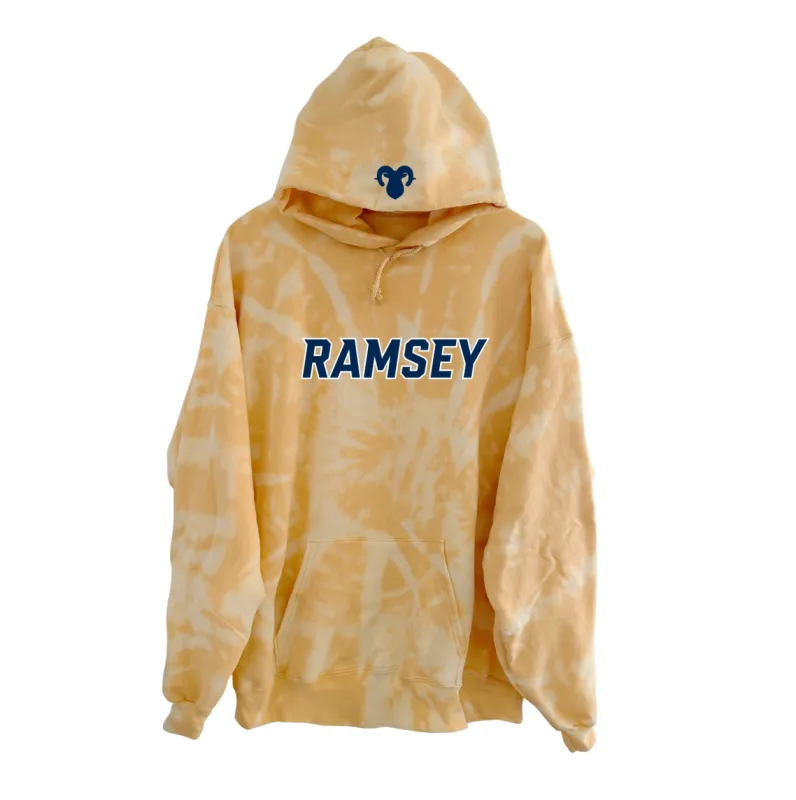 RAMSEY ♡ adult tie-dye hoodie sweatshirt sold by BFFS & BABES
