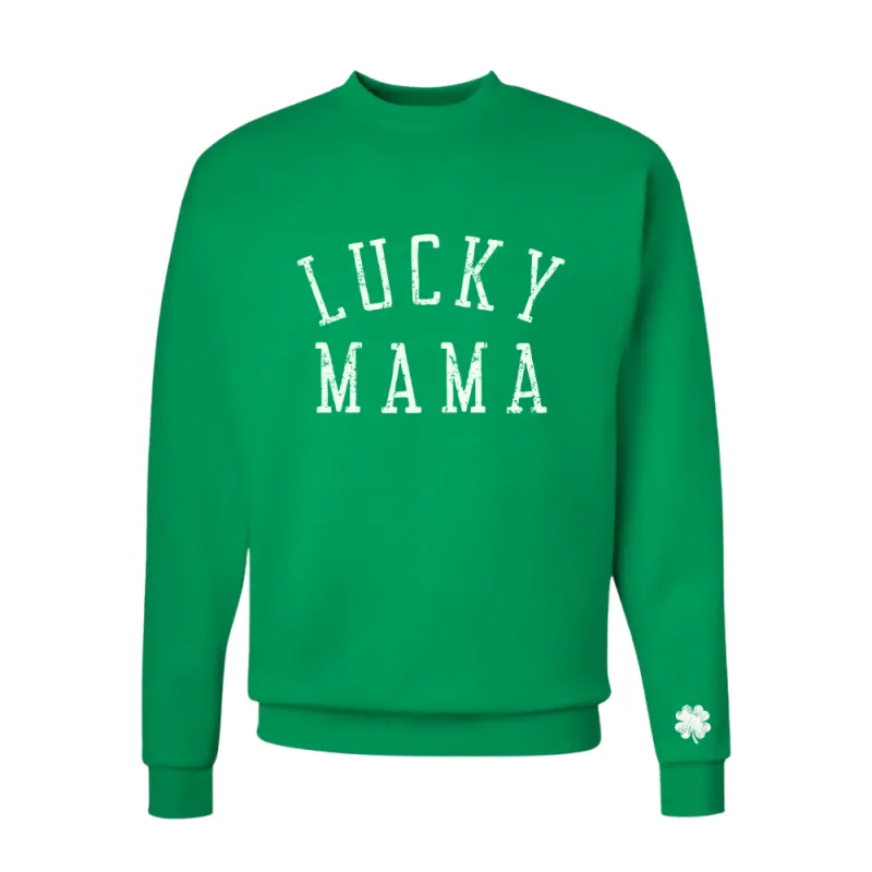 LUCKY MAMA ♡ printed graphic sweatshirt made by BFFS & BABES