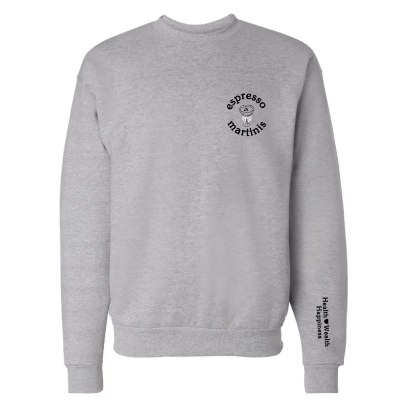 ESPRESSO MARTINI ♡ printed sweatshirt made by BFFS & BABES